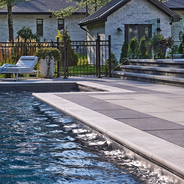 Permacon Laguna Pool Capping